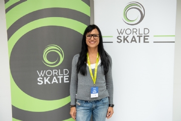 Renata Paschini - Crédito: Divulgação World Skate Renata Paschini - Crédito: Divulgação World Skate