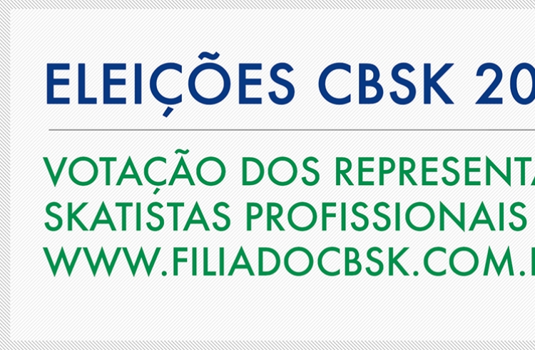 Skatistas profissionais do Brasil elegem de 23 a 30/10 representantes para eleio de 2020 da CBSk