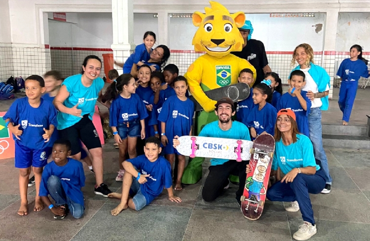 Festival Transforma leva aulas de skate para 500 alunos da rede pblica do Rio de Janeiro