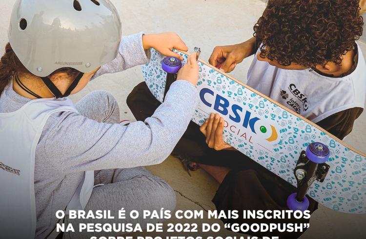 Skateboard brasileiro lidera nmero de projetos sociais registrados no Good Push em 2022